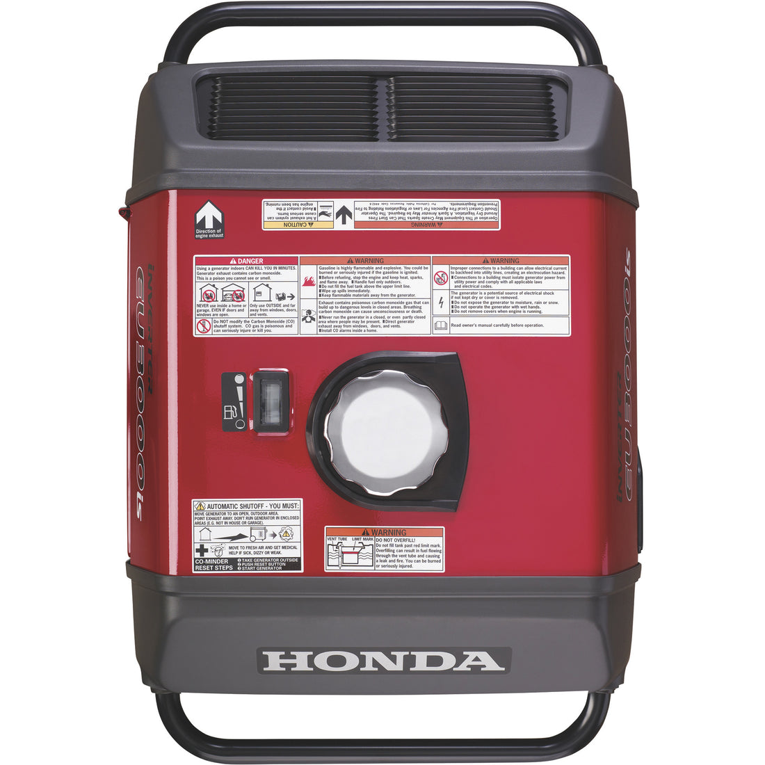 Honda Portable Inverter Generator, 3000 Surge Watts, 2800 Rated Watts, Electric Start, Model# EU3000S1AN