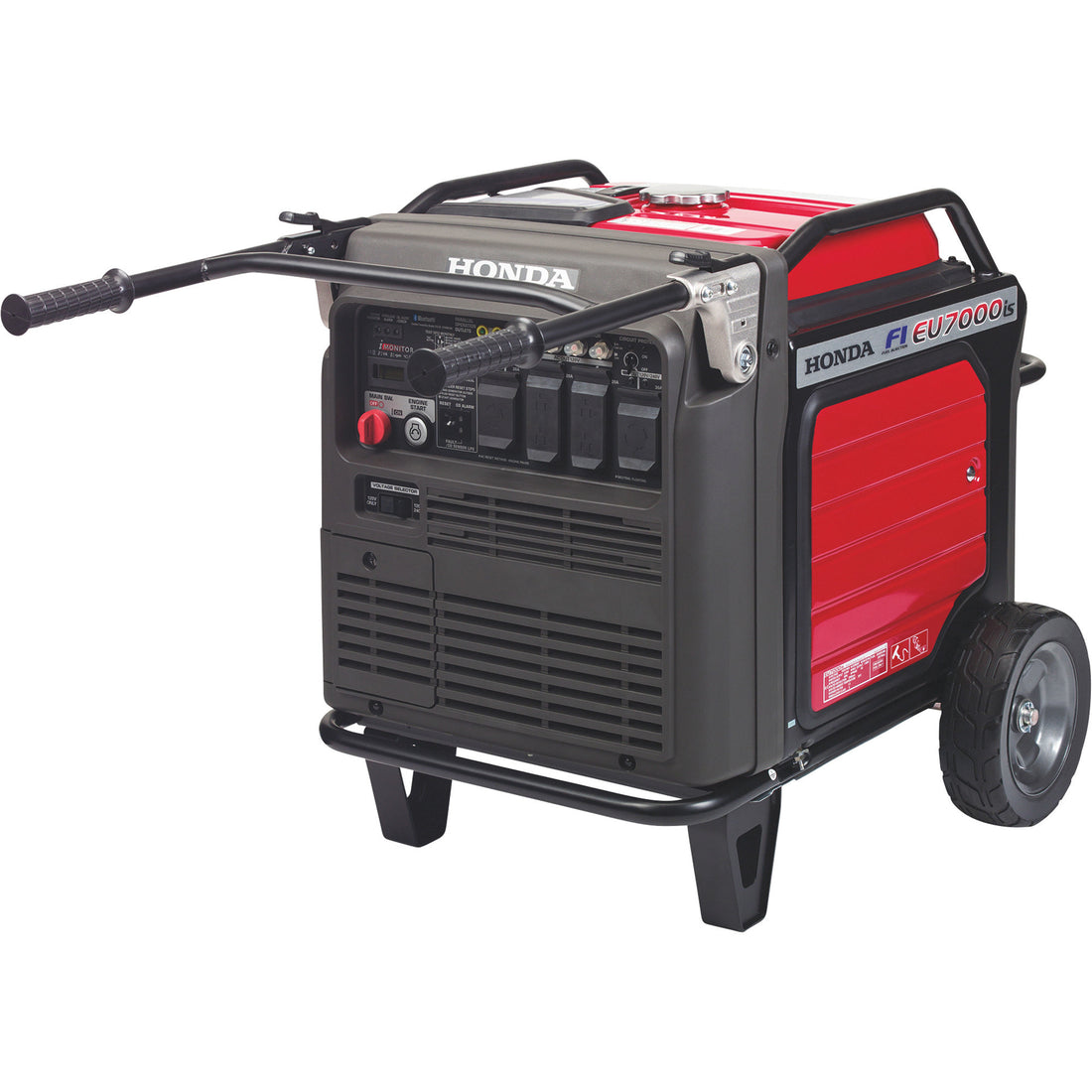 Honda Inverter Generator, 7000 Surge Watts, 5500 Rated Watts, Electric Start, CO Minder, Model# EU7000ISNAN