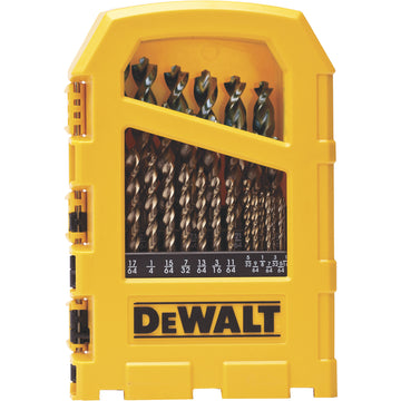 DEWALT Pilot Point Gold Ferrous Oxide Drill Bit Set, 29-Pc., Model# DW1969