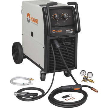 Hobart IronMan 240 MIG Welder Flux Core Welder with Cart, Model# 500574