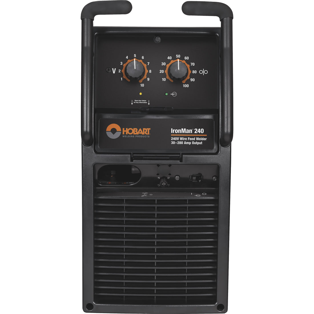 Hobart IronMan 240 MIG Welder with SpoolRunner 200 Spool Gun, Flux Core Welder, Model# 500574001